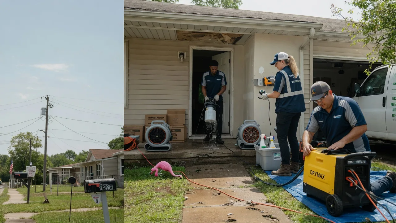 Storm Damage Water Removal in Rhodelia, KY near me